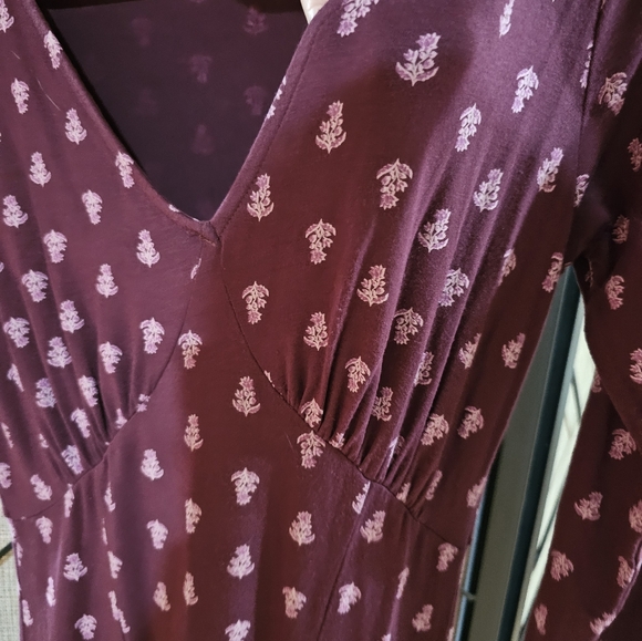 Z Supply, Fall maxi long sleeve dress, bouncy material - Picture 4 of 5